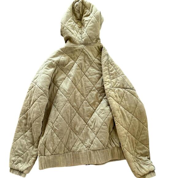 Wild Fable Quilted Zip-Up Hoodie – Size Small - Picture 2 of 6